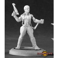 Reaper: Chronoscope: P.B. Pugh, Pulp Hero (metal) Unpainted Miniature