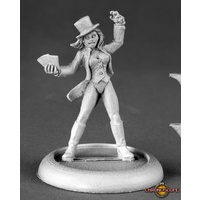 Reaper: Chronoscope: Yvette, Magician's Assistant (metal) Unpainted Miniature