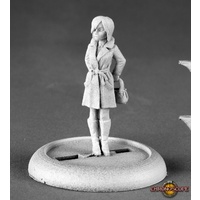 Reaper: Chronoscope: Agatha Fox, Female Spy (metal) Unpainted Miniature