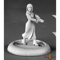 Reaper: Chronoscope: Astrid Berger, Female Spy (metal) Unpainted Miniature