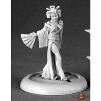 Reaper: Chronoscope: Oyuki, Geisha (metal) Unpainted Miniature