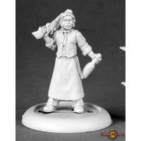 Reaper: Chronoscope: Mickey O'Doul, Wild West Bartender (metal) Unpainted Miniature