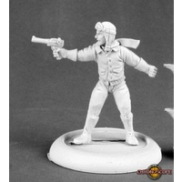 Reaper: Chronoscope: Grant Dylan, Heroic Pilot (metal) Unpainted Miniature