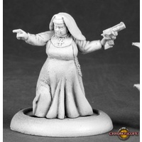 Reaper: Chronoscope: Sister Maria, Nun (metal) Unpainted Miniature