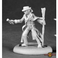 Reaper: Chronoscope: Sam Ayers, Pulp Investigator (metal) Unpainted Miniature