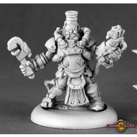 Reaper: Chronoscope: Decker Lugstampf, Steampunk Hero (metal) Unpainted Miniature