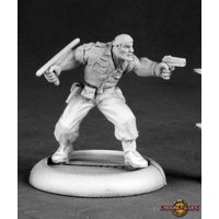 Reaper: Chronoscope: Terrell, Zombie Survivor (metal) Unpainted Miniature