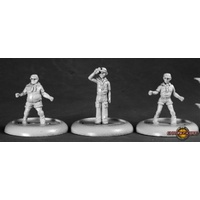 Reaper: Chronoscope: Boy Campers (3) (metal) Unpainted Miniature