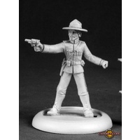 Reaper: Chronoscope: Dirk Goodspeed, RCMP (metal) Unpainted Miniature
