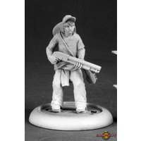 Reaper: Chronoscope: Gallup, Zombie Survivor (metal) Unpainted Miniature