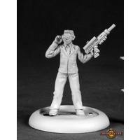 Reaper: Chronoscope: Government Agent Smith (metal) Unpainted Miniature