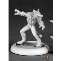 Reaper: Chronoscope: Tommy the Wolf Man (metal) Unpainted Miniature