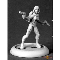 Reaper: Chronoscope: Dee Dee, Astro Girl (metal) Unpainted Miniature