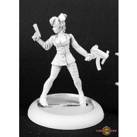 Reaper: Chronoscope: Karla, Anime Heroine (metal) Unpainted Miniature