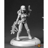 Reaper: Chronoscope: Farrah, Sci Fi Heroine (metal) Unpainted Miniature