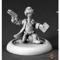 Reaper: Chronoscope: Sparg, Illyrian Agent (metal) Unpainted Miniature