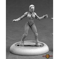 Reaper: Chronoscope: Marie, She-Bot (metal) Unpainted Miniature
