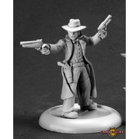 Reaper: Chronoscope: Hank Callahan, Gunslinger (metal) Unpainted Miniature