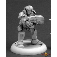 Reaper: Chronoscope: Jazz Jenkins, IMEF Marine (metal) Unpainted Miniature