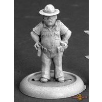 Reaper: Chronoscope: Joe Don Mitchell, Sheriff (metal) Unpainted Miniature