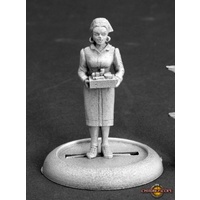 Reaper: Chronoscope: Nurse Anne Foster (metal) Unpainted Miniature