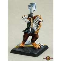 Reaper: Chronoscope: Mrrowl, Tigerian Merc (metal) Unpainted Miniature