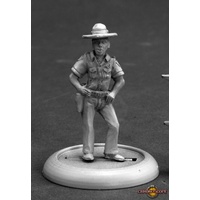 Reaper: Chronoscope: Deputy Wayne Tisdale (metal) Unpainted Miniature