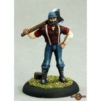 Reaper: Chronoscope: Bill Foster, Lumberjack (metal) Unpainted Miniature