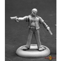 Reaper: Chronoscope: Stubbs, Biker Thug (metal) Unpainted Miniature