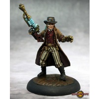 Reaper: Chronoscope: Dr Charles Bennet, Steampunk Hero (metal) Unpainted Miniature