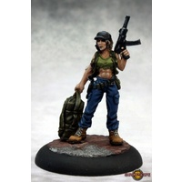 Reaper: Chronoscope: Evie, Post-Apocalyptic Heroine (metal) Unpainted Miniature