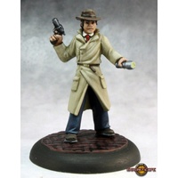 Reaper: Chronoscope: Max Graves, Pulp Era Investigator (metal) Unpainted Miniature