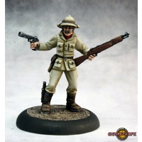 Reaper: Chronoscope: Dan McDermott, Pulp Era Hero (metal) Unpainted Miniature