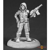 Reaper: Chronoscope: Post Apocalyptic Hunter (metal) Unpainted Miniature