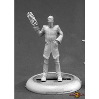 Reaper: Chronoscope: Sky Pirate Simon (metal) Unpainted Miniature