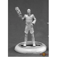 Reaper: Chronoscope: Sky Pirate Simon (metal) Unpainted Miniature