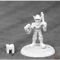 Reaper: Chronoscope: Space Goblin Mechanic (metal) Unpainted Miniature