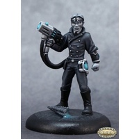 Reaper: Savage Worlds: Deadlands Noir: Patent Scientist (metal) Unpainted Miniature