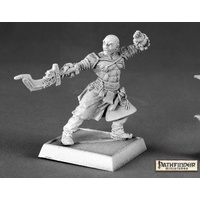 Reaper: Pathfinder Miniatures: Sajan, Iconic Monk (metal) Unpainted Miniature