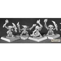 Reaper: Pathfinder Miniatures: Goblin Pyros (4) (metal) Unpainted Miniature