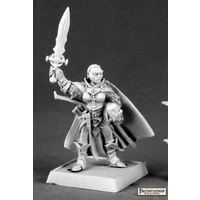 Reaper: Pathfinder Miniatures: Seelah, Iconic Paladin (metal) Unpainted Miniature