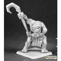Reaper: Pathfinder Miniatures: Hook Mountain Ogre II (metal) Unpainted Miniature