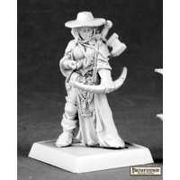 Reaper: Pathfinder Miniatures: Imrijka, Iconic Inquisitor (metal) Unpainted Miniature