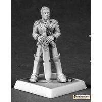 Reaper: Pathfinder Miniatures: Eagle Knight of Andoren (metal) Unpainted Miniature