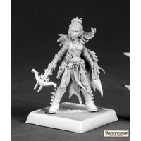 Reaper: Pathfinder Miniatures: Depora Azinrae, Dark Elf (metal) Unpainted Miniature