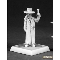 Reaper: Pathfinder Miniatures: Plague Doctor (metal) Unpainted Miniature