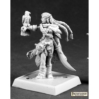 Reaper: Pathfinder Miniatures: Nature Warden (metal) Unpainted Miniature