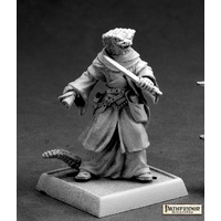 Reaper: Pathfinder Miniatures: Khavith, Serpentfolk Evoker (metal) Unpainted Miniature