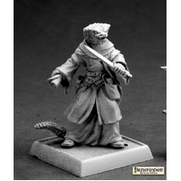 Reaper: Pathfinder Miniatures: Khavith, Serpentfolk Evoker (metal) Unpainted Miniature