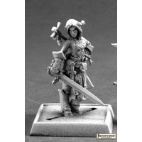 Reaper: Pathfinder Miniatures: Ameiko Kaijitsu (metal) Unpainted Miniature